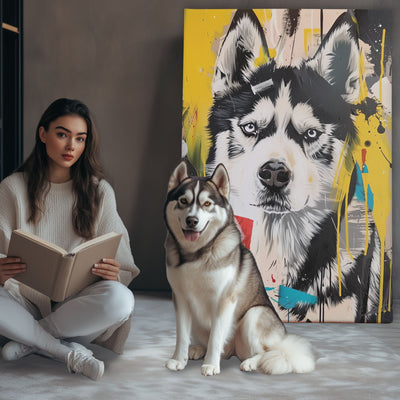 Custom Dog Portrait Painting