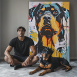 Custom Dog Portrait Painting