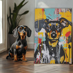 Custom Dog Painting on Canvas