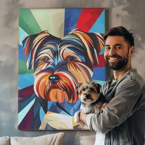 Cubism Custom Pet Portrait